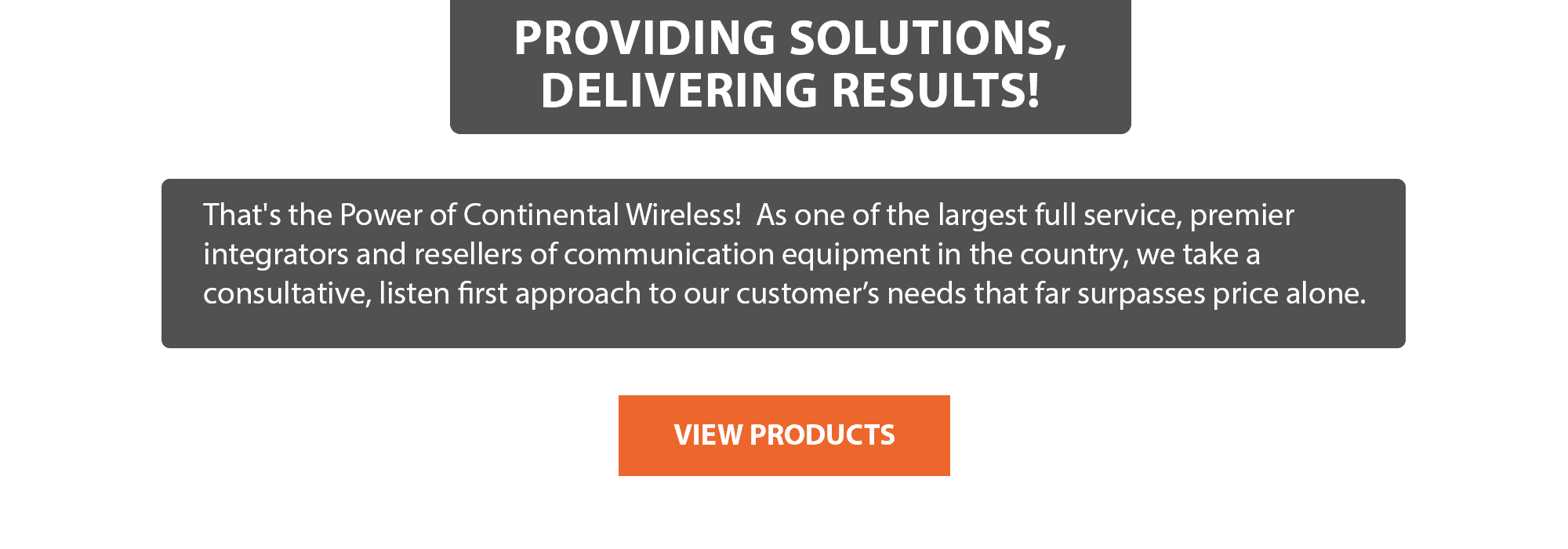 Continental Wireless Inc